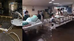 Mueren 10 pacientes Covid en Tula al quedarse sin oxígeno, tras inundarse IMSS