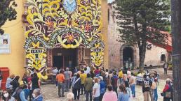 Fieles chilangos y mexiquenses de la Virgen de Tlaltenango llegan a Morelos para festejo