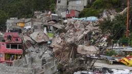 Acusan de rapiña a policías en la zona cero de deslave del Cerro del Chiquihuite