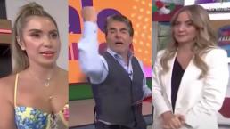 Raúl Araiza exhibe ignorancia de Andrea Escalona en vivo, tras error frente a Andrea Legarreta