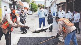 Gobierno de Morelos pavimentará calles de la capital con concreto hidráulico