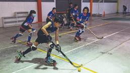 Hockey sobre ruedas, el desconocido juego que tiene una poderosa base en Neza