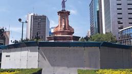 Se enchilan feministas por limpia de pintas en monumentos de la CDMX