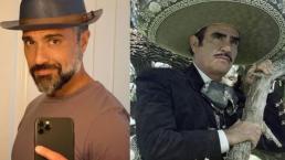 Impacta transformación de Jaime Camil como Vicente Fernández para su bioserie, así se ve