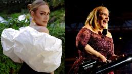 Adele se hace viral por pronunciado escote, para anunciar regreso a la música