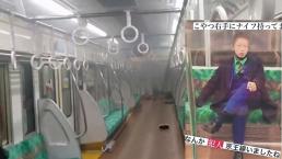 Japonés se disfraza como El Joker y apuñala a 17 pasajeros de un tren, intentó quemarlos