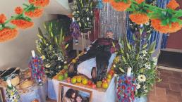 El Pulpo Marino es homenajeado con una nueva ofrenda para su regreso a su natal Ocotepec