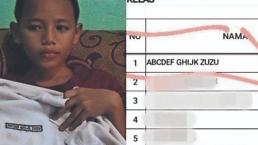 Niño de Indonesia se vuelve viral en redes sociales por llamarse como el alfabeto