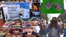 Fans exigen justicia por la muerte de Octavio Ocaña y le cantan por su cumpleaños, en CDMX