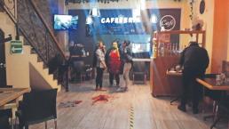 Extorsionadores le cumplen sangrienta amenaza a Don Miguel, en su cafetería de Iztapalapa