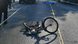 Hombre le quita las placas a su auto tras atropellar y matar a ciclista, en CDMX