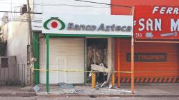 Ladrones hacen explotar cajero automático para llevarse el dinero, en autopista de Morelos
