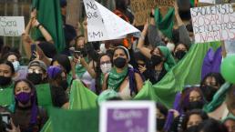 Rutas y horarios de los contingentes de feministas que marcharán hoy al Zócalo de la CDMX