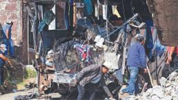 Reconstrucción del brutal accidente que dejó 21 muertos en Joquicingo, iban a Chalma