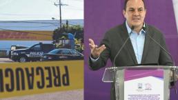 Gobernador de Morelos pide a alcaldes municipales que se hagan cargo de la inseguridad