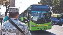 Guardia Nacional y Ejército realizarán operativos en el transporte público de Iztapalapa