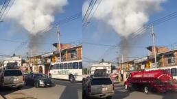 Se registra explosión en taller de pirotecnia en Tultepec, Edomex