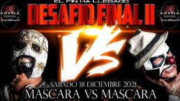 Todo listo para el duelo de máscara contra máscara entre el Mara y el Payaso Pura Santa