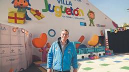 Jorge Garralda agradece el apoyo de la Sedena y Marina para hacer posible el Juguetón