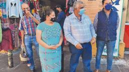 Alcalde de Cuernavaca deja plantado a empresarios afectados por el comercio informal
