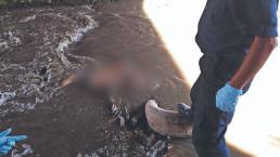 Encuentran cadáver con los órganos de fuera, en el Río Manzano de Chicoloapan