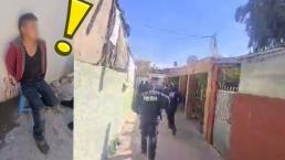 Policías rescatan a secuestrado en Edomex sin valorar posibles fracturas o estado de shock