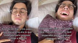 Joven mexicano abandona Harvard para estar con su novia y lo tunden en TikTok