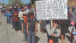 Pobladores de Guerrero exigen al gobierno más seguridad, amenazan con armar a menores