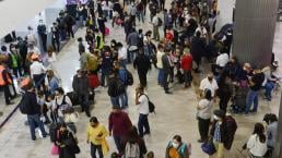 Aeropuerto de la CDMX sufre cancelaciones y demoras en sus vuelos, por contagios de Covid