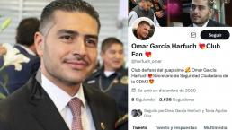 Omar García Harfuch, el secretario de Seguridad de la CDMX ya tiene club de fans en Twitter