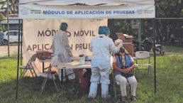 Tras incremento de contagios, colocan más módulos para pruebas Covid-19 en Morelos