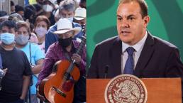 Cuauhtémoc Blanco anuncia que Morelos pasa a semáforo Covid amarillo, por aumento de casos