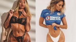 Jeni Summers, la belleza estadounidense que suspira de amor por ver ganar al Cruz Azul