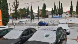 Heladas con nieve convierten calles de Puebla en postales tipo Nueva York, gpi paisanos