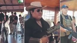 Arrestan a 6 hombres en fiesta temática de Bolivia, iban disfrazados de narcos