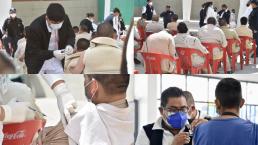 Aplican refuerzo de vacuna contra el Covid a presos de las 21 cárceles en Edomex