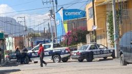 Sicarios matan a uno y le dejan recadito en una cartulina a los vecinos de La Paz en Edomex