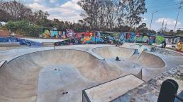 Preparan apertura de nuevo parque para skateboarding en el Bosque de Chapultepec, en CDMX