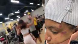 Graban brutal pelea dentro de gimnasio por una máquina, el video se hace viral en TikTok
