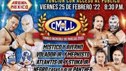 Volador Jr y Mephisto buscarán llevarse el torneo increíble de parejas del CMLL