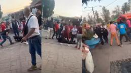 Policía termina amputado y otros 3 con brutales golpes tras pelea contra xochimilcas en embarcadero