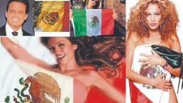 Estos son los artistas que han sido sancionados por usar mal la Bandera de México