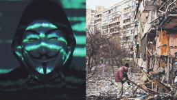 Tras la invasión militar en Ucrania, Anonymous declara ciberguerra a Rusia