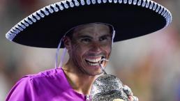 Rafael Nadal se queda con el Abierto Mexicano de Tenis, ya tiene cuatro 