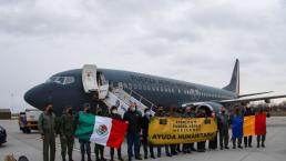 Avión aterriza en Rumania para repatriar a mexicanos evacuados de Ucrania, tras invasión de Rusia