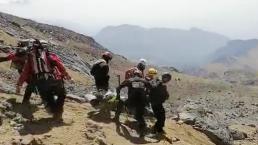 Joven alpinista termina con pico de acero clavado en las costillas, en el volcán Iztaccíhuatl 