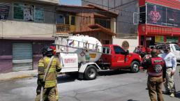 Flamazo de pipa deja 6 quemados en Texcoco, entre ellos un menor de edad