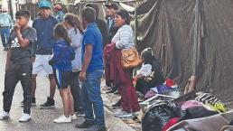 Gracias a pericia de chofer, 10 peregrinos se salvan de terrible accidente en Morelos