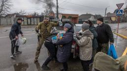 Rusia y Ucrania paran guerra de manera temporal, para sacar y alimentar a víctimas
