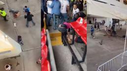 Aficionado perdió ojo tras sangrienta pelea en el Querétaro vs Atlas, gobernador revela datos